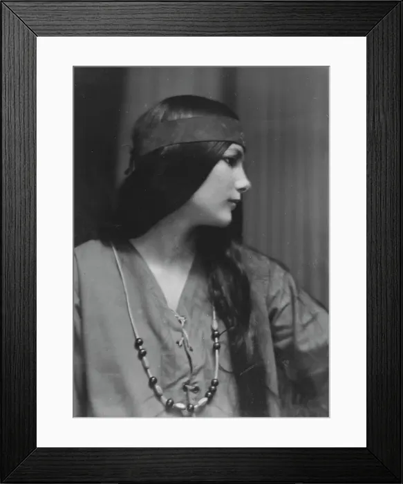 Framed Print : Trafford, Malinda, Miss, portrait photograph, 1915 Apr. 5. Creator: Arnold Genthe Framed Print : Trafford, Malinda, Miss, portrait photograph, 1915 Apr. 5. Creator: Arnold Genthe