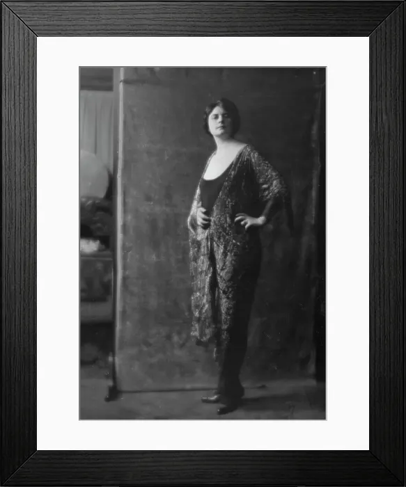 Framed Print : Traverse, Madeline, Miss, portrait photograph, 1916 Mar. 8. Creator: Arnold Genthe Framed Print : Traverse, Madeline, Miss, portrait photograph, 1916 Mar. 8. Creator: Arnold Genthe