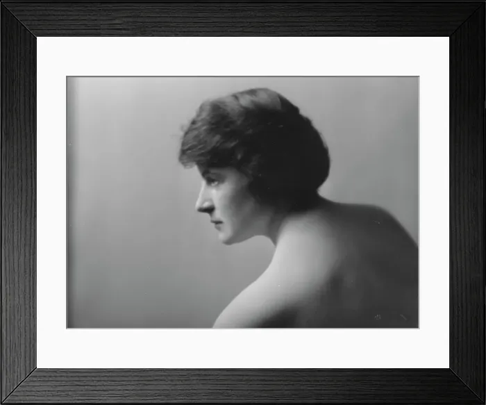 Framed Print : Traverse, Madeline, Miss, portrait photograph, 1916 Mar. 8. Creator: Arnold Genthe