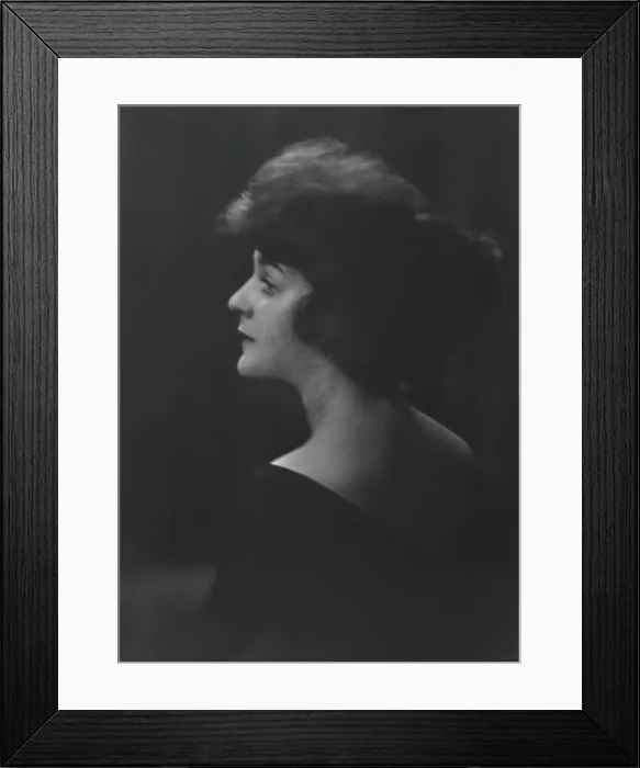 Framed Print : Turner, Janet, Miss, portrait photograph, between 1911 and 1942. Creator: Arnold Genthe Framed Print : Turner, Janet, Miss, portrait photograph, between 1911 and 1942. Creator: Arnold Genthe