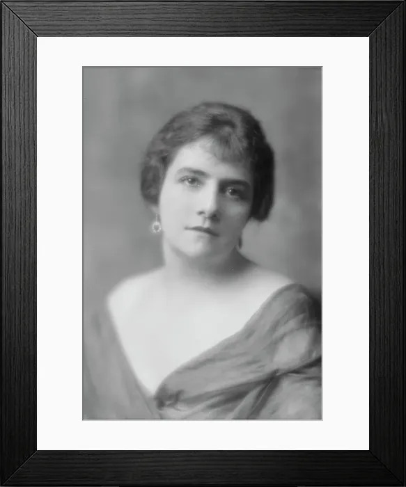 Framed Print : Uhthoff, Sara, Miss, portrait photograph, 1915 July 24. Creator: Arnold Genthe Framed Print : Uhthoff, Sara, Miss, portrait photograph, 1915 July 24. Creator: Arnold Genthe