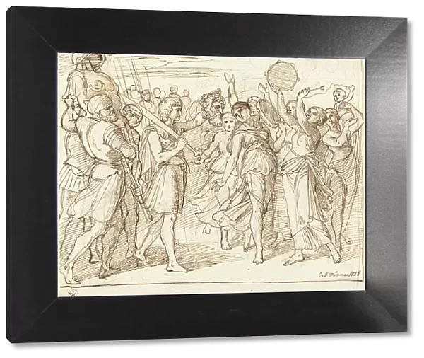 The Triumph of David, 1826. Creator: Julius Schnorr von Carolsfeld