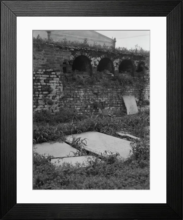 Framed Print : St. Louis Cemetery, New Orleans, between 1920 and 1926. Creator: Arnold Genthe Framed Print : St. Louis Cemetery, New Orleans, between 1920 and 1926. Creator: Arnold Genthe