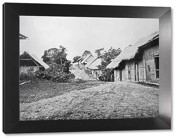 Scene in Iquitos, Peru, 1913. Creator: Unknown