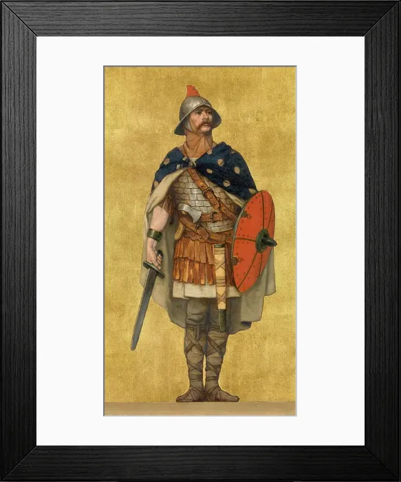Framed Print : Baldwin I, Margrave of Flanders, 1889. Creator: Vriendt, Albrecht de (1843-1900) Framed Print : Baldwin I, Margrave of Flanders, 1889. Creator: Vriendt, Albrecht de (1843-1900)