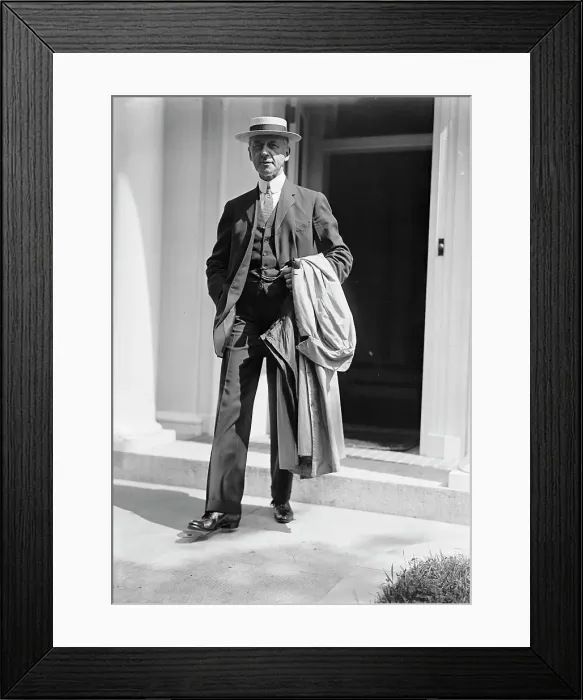 Framed Print : Mahlon H. [sic] Pitney, Associate Justice, U.S. Supreme Court, 1913. Creator: Harris & Ewing. Mahlon H. [sic] Pitney, Associate Justice, U.S. Supreme Court, 1913. Creator: Harris & Ewing