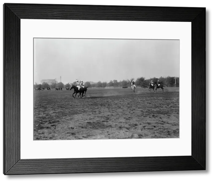 Framed Print : Polo, 1916. Creator: Harris & Ewing. Polo, 1916. Creator: Harris & Ewing Framed Print : Polo, 1916. Creator: Harris & Ewing. Polo, 1916. Creator: Harris & Ewing