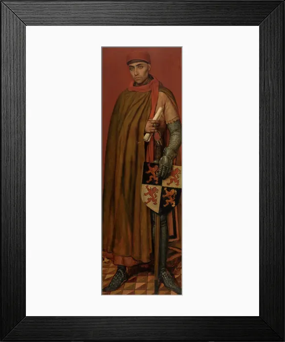Framed Print : Duke John II of Brabant, 1306, 1864-1869. Creator: Leys, Hendrik, Baron (1815-1869) Framed Print : Duke John II of Brabant, 1306, 1864-1869. Creator: Leys, Hendrik, Baron (1815-1869)
