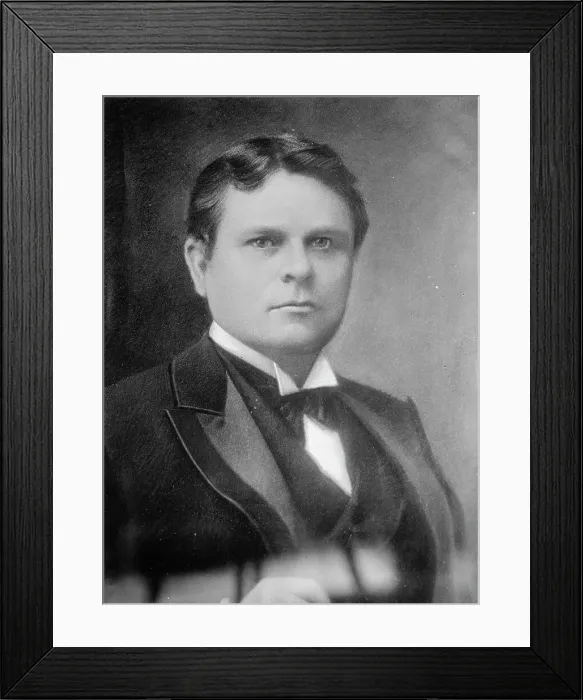 Framed Print : Robert Porter, Journalist, 19th century, (1917). Creator: Unknown Framed Print : Robert Porter, Journalist, 19th century, (1917). Creator: Unknown