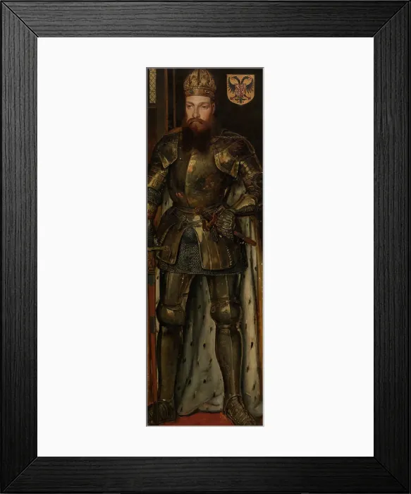 Framed Print : Sigismund, Holy Roman Emperor, 1415, 1864-1869. Creator: Leys, Hendrik, Baron (1815-1869)