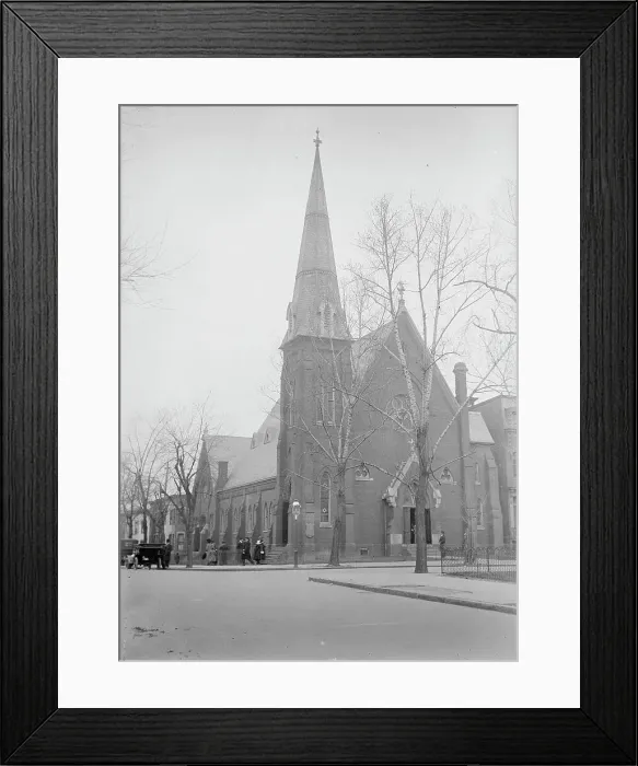 Framed Print : Presbyterian Church. 3rd And E Streets, N.W. 1913. Creator: Harris & Ewing. Presbyterian Church. 3rd And E Streets, N.W. 1913. Creator: Harris & Ewing Framed Print : Presbyterian Church. 3rd And E Streets, N.W. 1913. Creator: Harris & Ewing. Presbyterian Church. 3rd And E Streets, N.W. 1913. Creator: Harris & Ewing