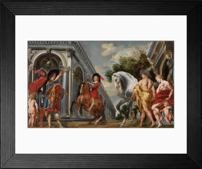 Framed Print : The levade. Creator: Jordaens, Jacob (1593-1678)