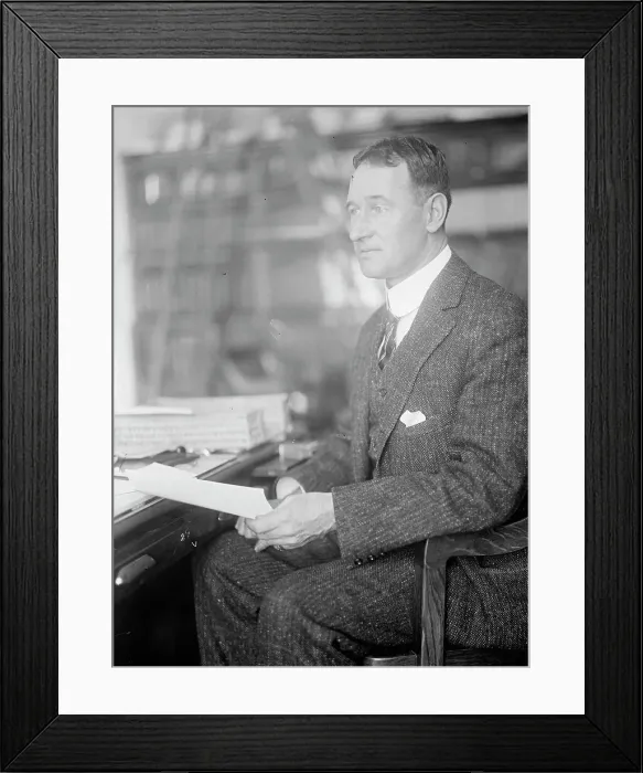 Framed Print : Col. Samuel Reber, U.S.A. Signal Corps. at Desk, 1914. Creator: Harris & Ewing. Col. Samuel Reber, U.S.A. Signal Corps. at Desk, 1914. Creator: Harris & Ewing Framed Print : Col. Samuel Reber, U.S.A. Signal Corps. at Desk, 1914. Creator: Harris & Ewing. Col. Samuel Reber, U.S.A. Signal Corps. at Desk, 1914. Creator: Harris & Ewing