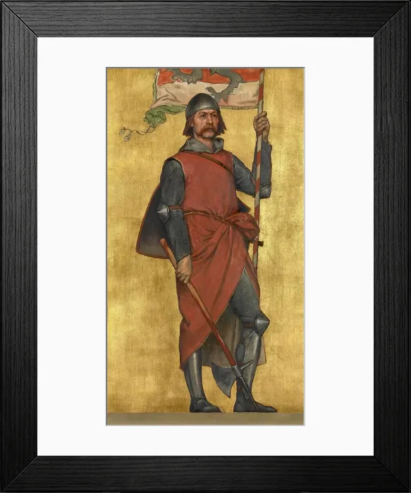 Framed Print : Jan Breydel, 1889. Creator: Vriendt, Albrecht de (1843-1900) Framed Print : Jan Breydel, 1889. Creator: Vriendt, Albrecht de (1843-1900)