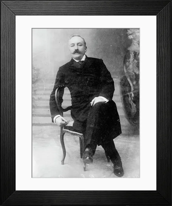 Framed Print : Dr. R. Saenz Rena [sic] of Argentine, 1914. Creator: Unknown