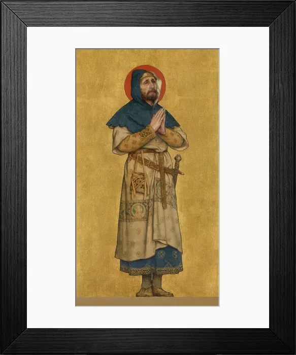 Framed Print : Charles I (1084-1127), Count of Flanders, 1889. Creator: Vriendt, Albrecht de (1843-1900) Framed Print : Charles I (1084-1127), Count of Flanders, 1889. Creator: Vriendt, Albrecht de (1843-1900)