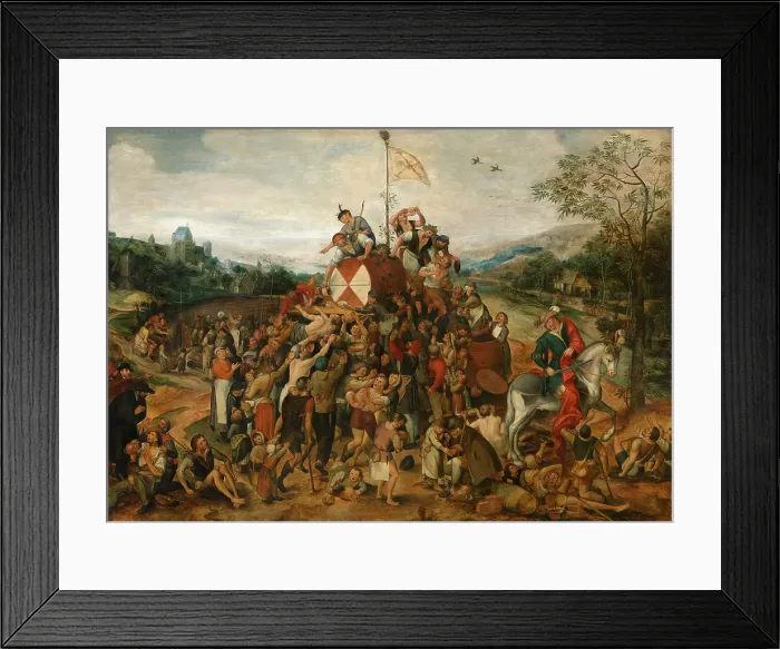Framed Print : St. Martin's Day Kermis, Second half of the16th cen.. Creator: Balten (Baltens), Pieter (Peeter) (1525-1598) Framed Print : St. Martin's Day Kermis, Second half of the16th cen.. Creator: Balten (Baltens), Pieter (Peeter) (1525-1598)
