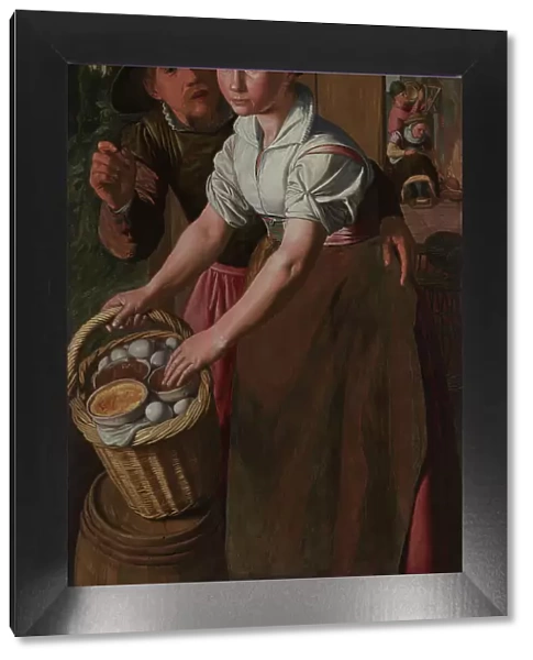 The Egg Girl. Creator: Aertsen, Pieter (1508-1575)
