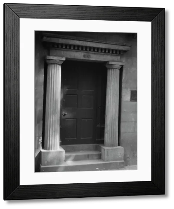 Framed Print : Door of 616 Orleans Alley, New Orleans, between 1920 and 1926. Creator: Arnold Genthe Framed Print : Door of 616 Orleans Alley, New Orleans, between 1920 and 1926. Creator: Arnold Genthe