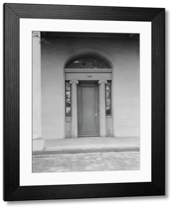 Framed Print : Door of an unidentified building, New Orleans or Charleston, South Carolina, between 1920 and 1926. Creator: Arnold Genthe Framed Print : Door of an unidentified building, New Orleans or Charleston, South Carolina, between 1920 and 1926. Creator: Arnold Genthe