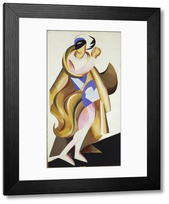 Framed Print : Costume design for the theatre play Romeo and Juliet by W. Shakespeare, 1921. Creator: Exter, Alexandra Alexandrovna (1882-1949) Framed Print : Costume design for the theatre play Romeo and Juliet by W. Shakespeare, 1921. Creator: Exter, Alexandra Alexandrovna (1882-1949)