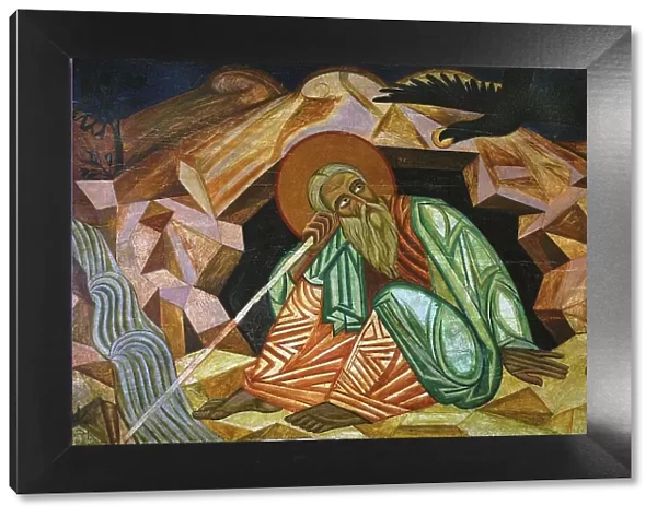 The Prophet Elijah, 1912. Creator: Boychuk, Mykhailo (1882-1937)