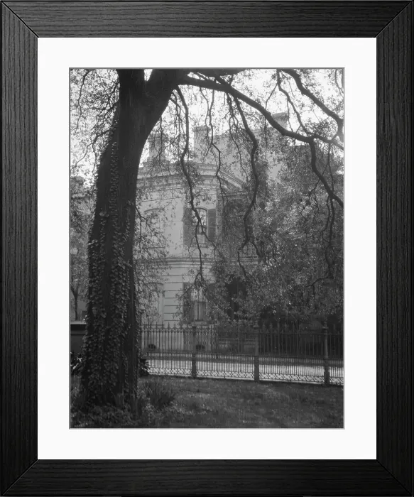 Framed Print : Two-story house, New Orleans or Charleston, South Carolina, between 1920 and 1926. Creator: Arnold Genthe Framed Print : Two-story house, New Orleans or Charleston, South Carolina, between 1920 and 1926. Creator: Arnold Genthe