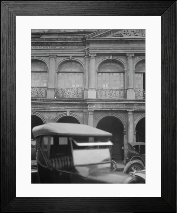 Framed Print : Cabildo facade, New Orleans, between 1920 and 1926. Creator: Arnold Genthe Framed Print : Cabildo facade, New Orleans, between 1920 and 1926. Creator: Arnold Genthe