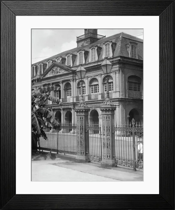 Framed Print : Cabildo, the old Spanish town hall, New Orleans, between 1920 and 1926. Creator: Arnold Genthe Framed Print : Cabildo, the old Spanish town hall, New Orleans, between 1920 and 1926. Creator: Arnold Genthe