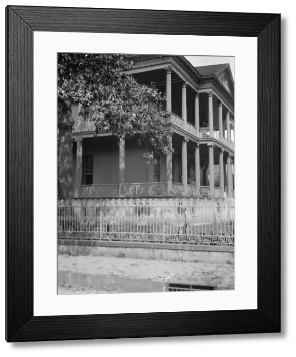 Framed Print : Henry Sullivan Buckner House, 1410 Jackson Avenue, New Orleans, between 1920 and 1926. Creator: Arnold Genthe Framed Print : Henry Sullivan Buckner House, 1410 Jackson Avenue, New Orleans, between 1920 and 1926. Creator: Arnold Genthe