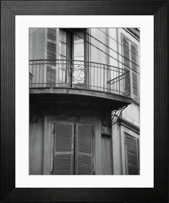Framed Print : Pedesclaux-Lemonnier House, 640 Royal Street, New Orleans, between 1920 and 1926. Creator: Arnold Genthe Framed Print : Pedesclaux-Lemonnier House, 640 Royal Street, New Orleans, between 1920 and 1926. Creator: Arnold Genthe