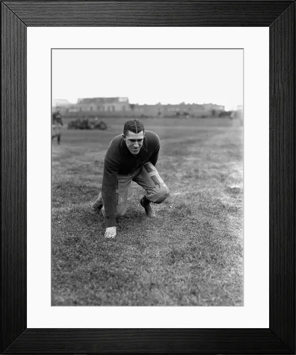 Framed Print : Football - Captain Edward Mahon of Howard Team, 1917. Creator: Harris & Ewing. Football - Captain Edward Mahon of Howard Team, 1917. Creator: Harris & Ewing Framed Print : Football - Captain Edward Mahon of Howard Team, 1917. Creator: Harris & Ewing. Football - Captain Edward Mahon of Howard Team, 1917. Creator: Harris & Ewing