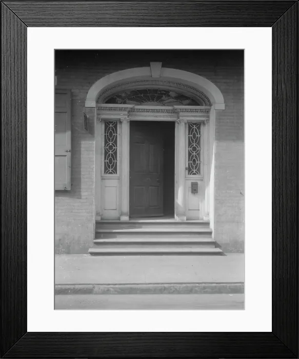 Framed Print : Entrance of the Hermann-Grima House, 820 St. Louis Street, New Orleans, between 1920 and 1926. Creator: Arnold Genthe Framed Print : Entrance of the Hermann-Grima House, 820 St. Louis Street, New Orleans, between 1920 and 1926. Creator: Arnold Genthe