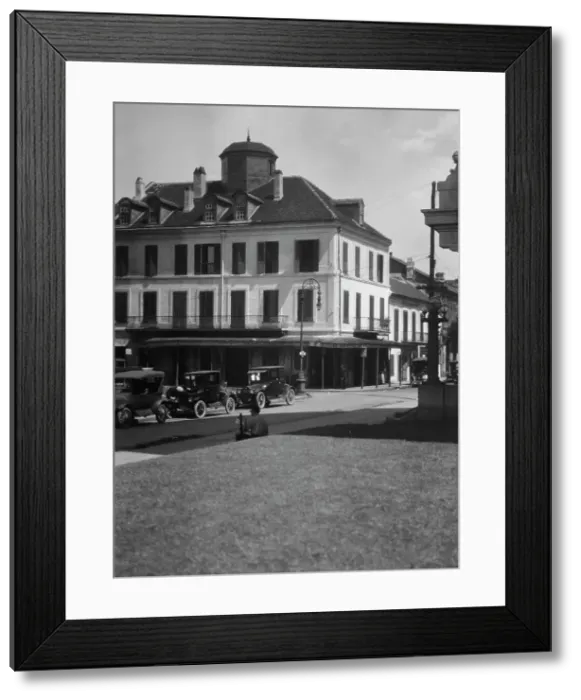 Framed Print : Napoleon House on Chartres Street, New Orleans, between 1920 and 1926. Creator: Arnold Genthe Framed Print : Napoleon House on Chartres Street, New Orleans, between 1920 and 1926. Creator: Arnold Genthe