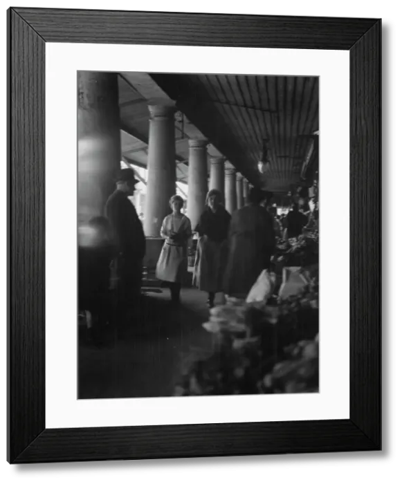 Framed Print : Market scene, New Orleans, between 1920 and 1926. Creator: Arnold Genthe Framed Print : Market scene, New Orleans, between 1920 and 1926. Creator: Arnold Genthe