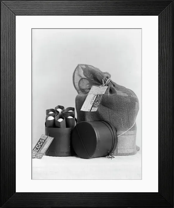Framed Print : Egg Packaging, 1915. Creator: Harris & Ewing. Egg Packaging, 1915. Creator: Harris & Ewing Framed Print : Egg Packaging, 1915. Creator: Harris & Ewing. Egg Packaging, 1915. Creator: Harris & Ewing