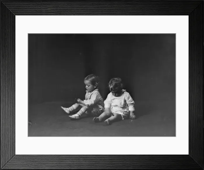 Framed Print : Children of Mrs. W.C. Mitchell, portrait photograph, 1919 May 5. Creator: Arnold Genthe Framed Print : Children of Mrs. W.C. Mitchell, portrait photograph, 1919 May 5. Creator: Arnold Genthe