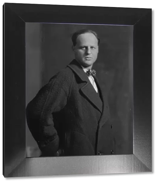 Mr. Philip Moller [sic], portrait photograph, 1917 Dec. 5. Creator: Arnold Genthe