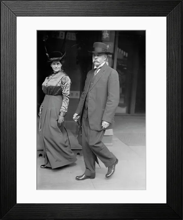 Framed Print : John Ewing of Minnesota, with Mrs. Ewing, 1913. Creator: Harris & Ewing. John Ewing of Minnesota, with Mrs. Ewing, 1913. Creator: Harris & Ewing Framed Print : John Ewing of Minnesota, with Mrs. Ewing, 1913. Creator: Harris & Ewing. John Ewing of Minnesota, with Mrs. Ewing, 1913. Creator: Harris & Ewing