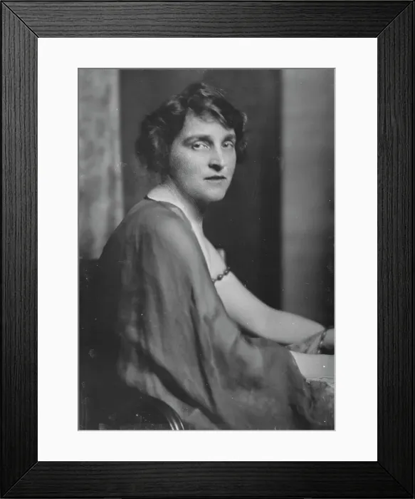 Framed Print : Mrs. Thomas Moore, portrait photograph, 1917 Dec. 13. Creator: Arnold Genthe Framed Print : Mrs. Thomas Moore, portrait photograph, 1917 Dec. 13. Creator: Arnold Genthe
