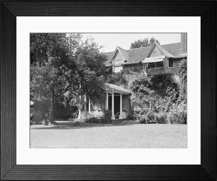 Framed Print : Residence of Miss Ruth Morgan, residence, 1932. Creator: Arnold Genthe Framed Print : Residence of Miss Ruth Morgan, residence, 1932. Creator: Arnold Genthe