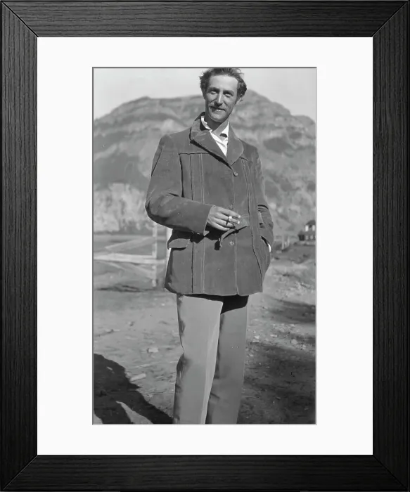 Framed Print : Movie set for a western, between 1896 and 1942. Creator: Arnold Genthe Framed Print : Movie set for a western, between 1896 and 1942. Creator: Arnold Genthe