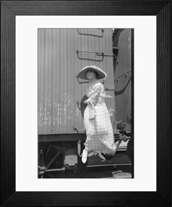 Framed Print : Movie set for a western, between 1896 and 1942. Creator: Arnold Genthe Framed Print : Movie set for a western, between 1896 and 1942. Creator: Arnold Genthe