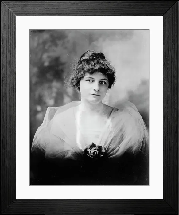 Framed Print : Edna Dixon, 1917. Creator: Unknown Framed Print : Edna Dixon, 1917. Creator: Unknown