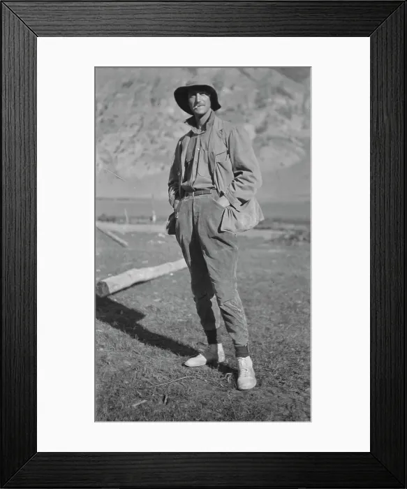 Framed Print : Movie set for a western, between 1896 and 1942. Creator: Arnold Genthe Framed Print : Movie set for a western, between 1896 and 1942. Creator: Arnold Genthe