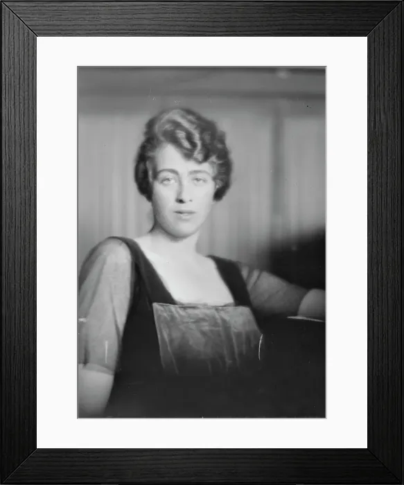 Framed Print : Miss Bose Norton, portrait photograph, 1918 Feb. 8. Creator: Arnold Genthe Framed Print : Miss Bose Norton, portrait photograph, 1918 Feb. 8. Creator: Arnold Genthe