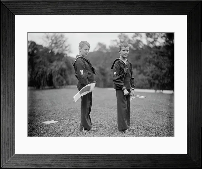 Framed Print : Frank A. Daniels, Right, with Brother Jonathan Daniels, 1915. Creator: Harris & Ewing. Frank A. Daniels, Right, with Brother Jonathan Daniels, 1915. Creator: Harris & Ewing Framed Print : Frank A. Daniels, Right, with Brother Jonathan Daniels, 1915. Creator: Harris & Ewing. Frank A. Daniels, Right, with Brother Jonathan Daniels, 1915. Creator: Harris & Ewing