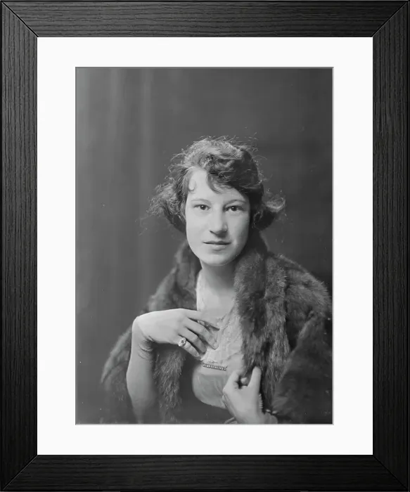 Framed Print : Miss Orme, portrait photograph, 1918 Sept. 7. Creator: Arnold Genthe Framed Print : Miss Orme, portrait photograph, 1918 Sept. 7. Creator: Arnold Genthe