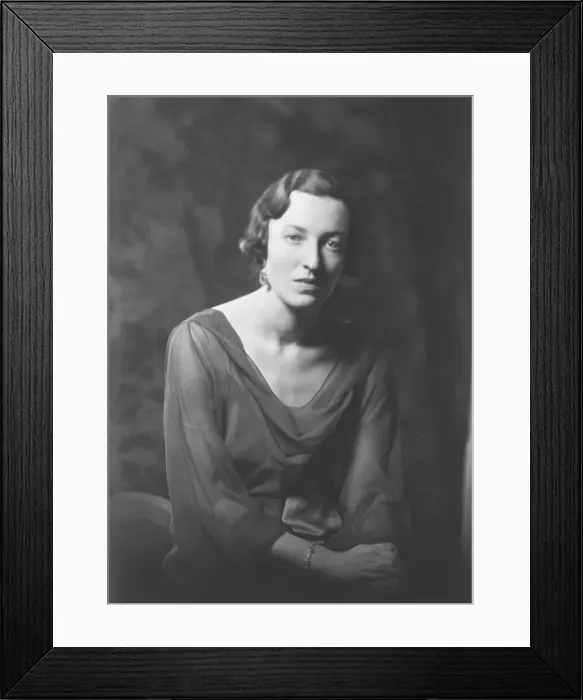 Framed Print : Miss Carol Paine, portrait photograph, 1933 Apr. 28. Creator: Arnold Genthe Framed Print : Miss Carol Paine, portrait photograph, 1933 Apr. 28. Creator: Arnold Genthe