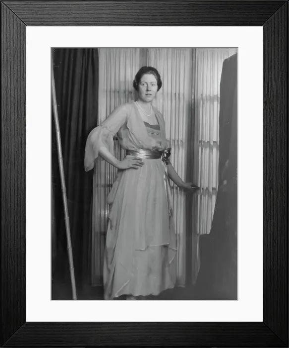 Framed Print : Miss Margaret Payson, portrait photograph, 1918 Mar. 16. Creator: Arnold Genthe Framed Print : Miss Margaret Payson, portrait photograph, 1918 Mar. 16. Creator: Arnold Genthe